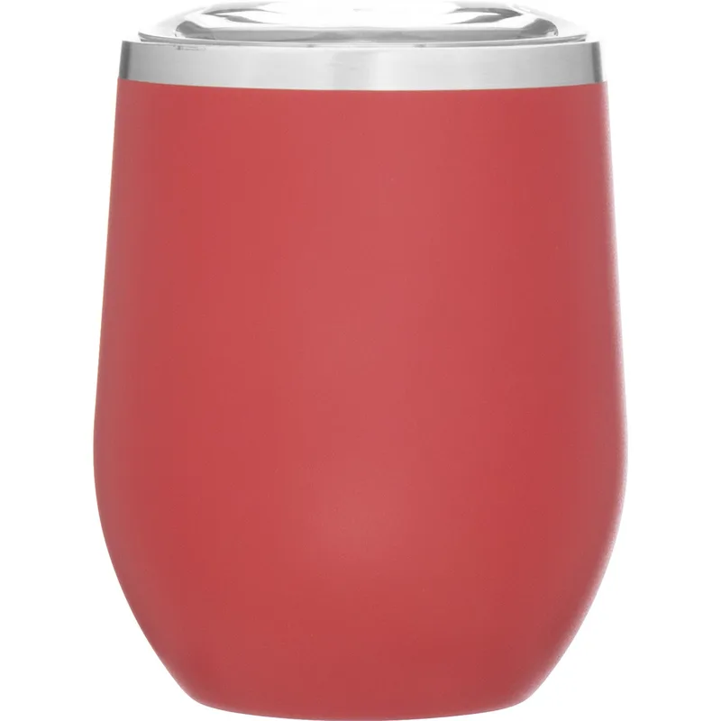 12 oz Cece Travel Tumbler (Matte Red) view 2