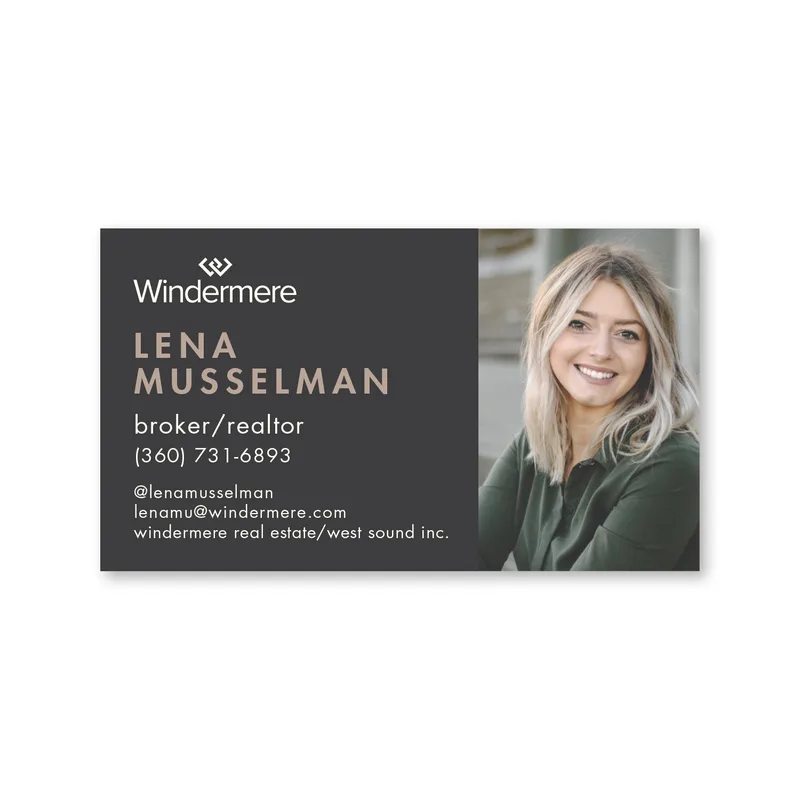 Business Card Magnet