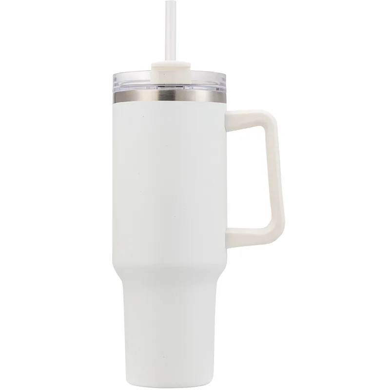 40 Oz. Casa Blanca Handle Tumbler Mug view 4