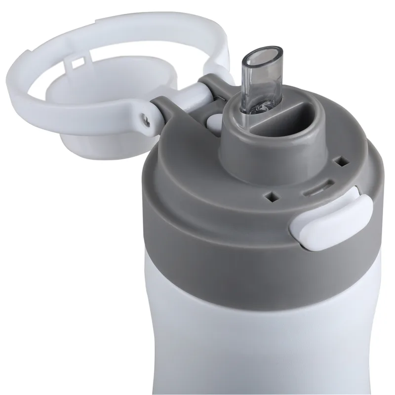 White Open Lid