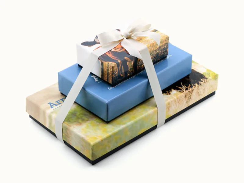 Indulgent 3-Tiered Gift Tower with Luxury Custom Packaging