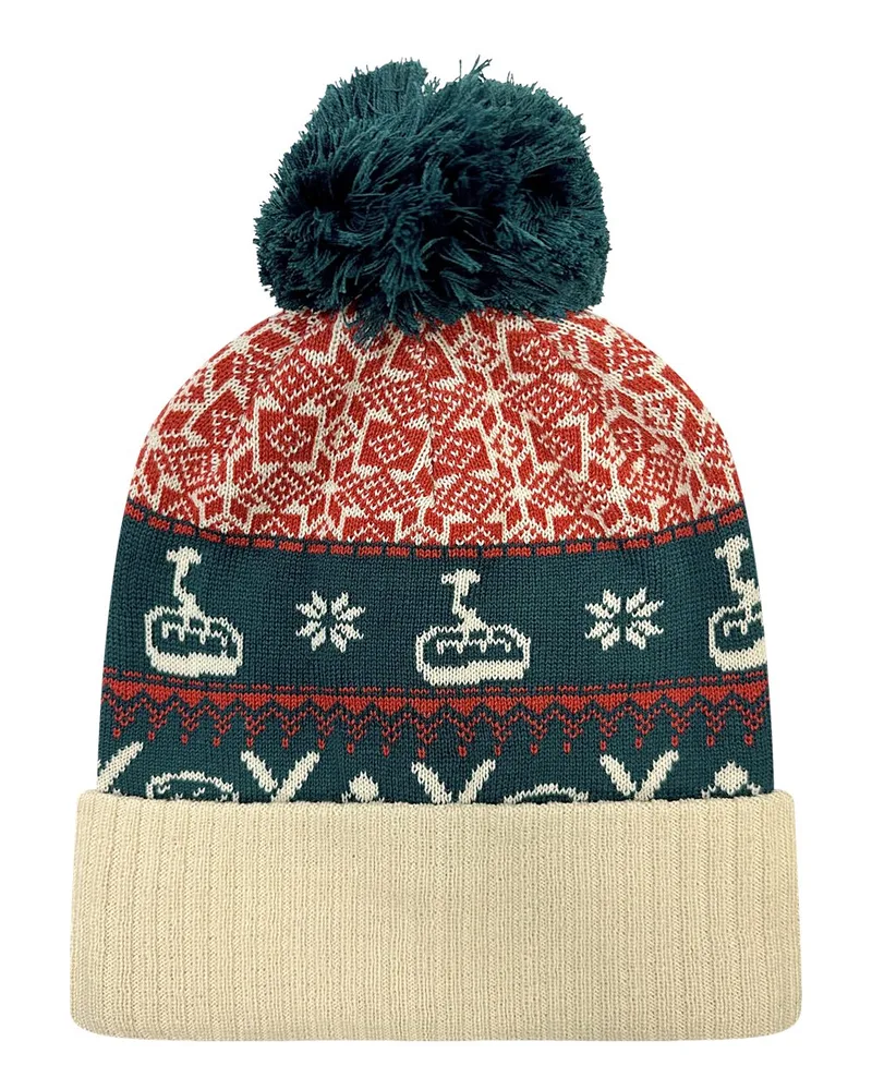 Nordic Chairlift Red/Green/Beige