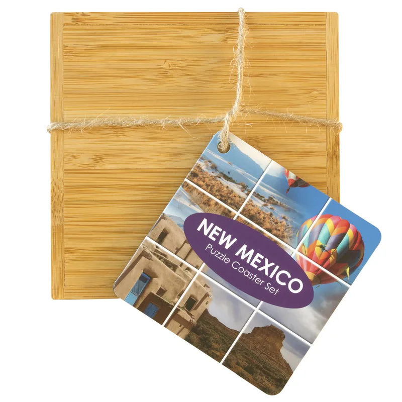 New Mexico Puzzle Coaster Set view 6