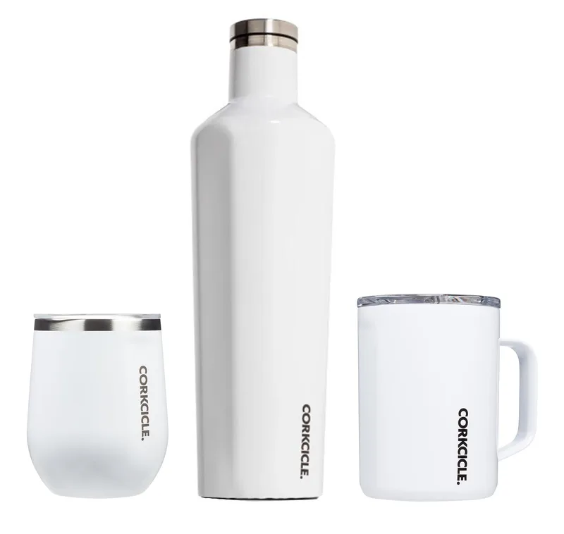 Corkcicle® Coffee To Cocktail - Gloss White