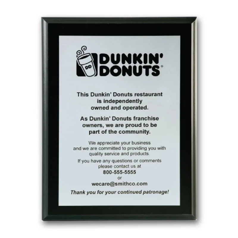 Screenprint Aluminum - Ebony