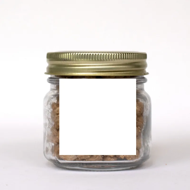Pint Jar w/ Square Magnet Pet Fill view 5