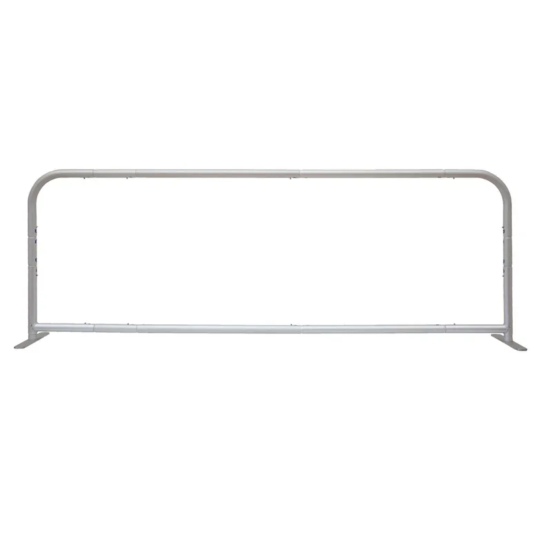 6'W x 2'H EuroFit Tabletop Straight Wall Hardware view 3