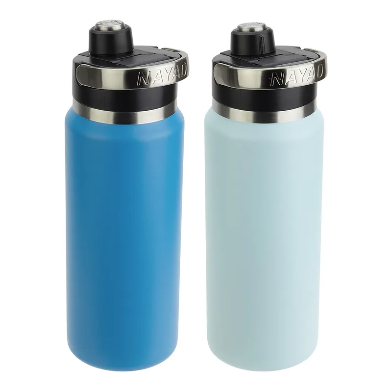 NAYAD® Traveler 26 oz Stainless Double-wall Bottle with Twist-Top Spout view 2