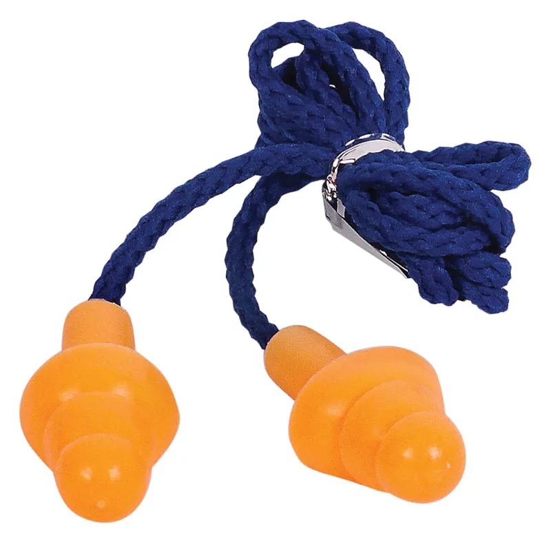 Orange/Blue Blank Earplugs