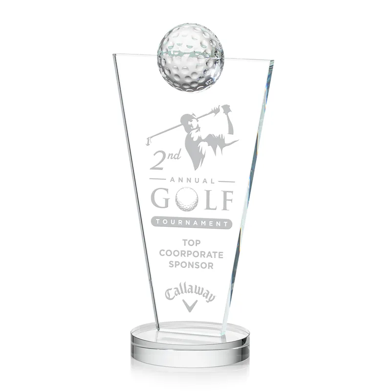 Deep Etch, Clear, 10"