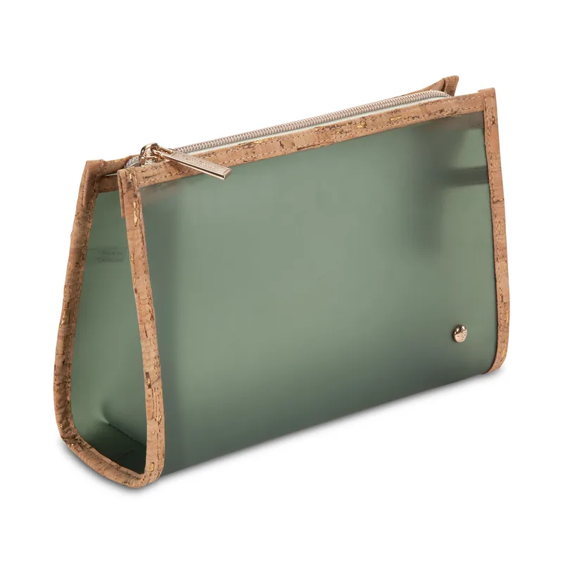 Ricardo Stephanie Johnson Miami Medium Zip Cosmetic - Thyme
