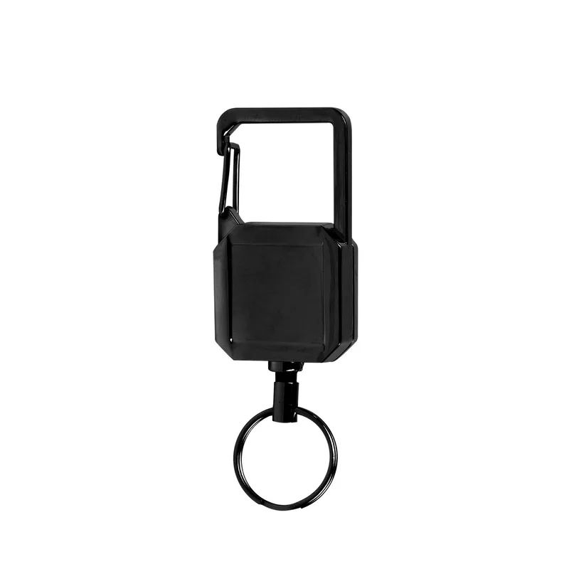 Badge Reel Keychain With Carabiner view 3