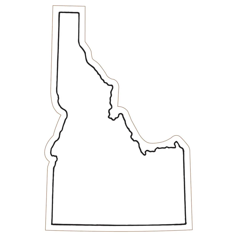 Idaho State Magnet view 2