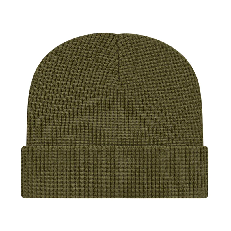 Waffle Knit Cap With Cuff view 2
