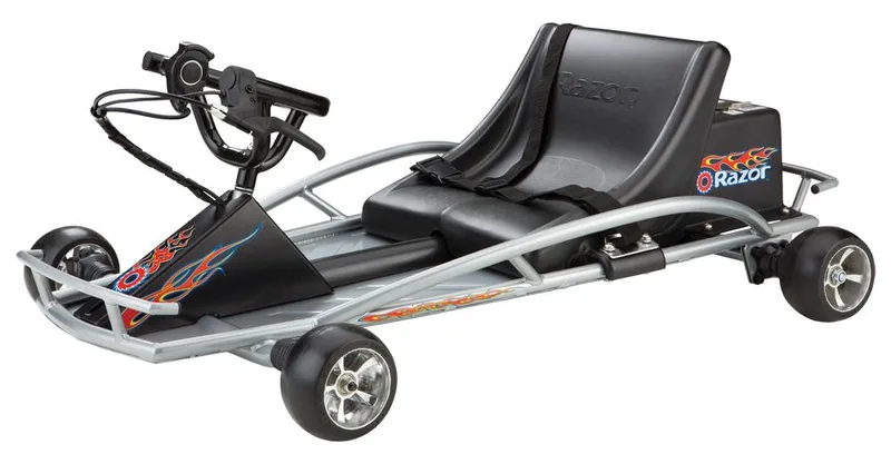 Razor USA Ground Force Electric Gokart - Silver (Bb)