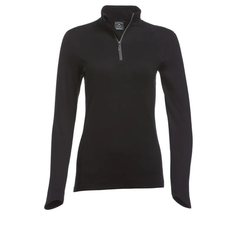 Callaway® Wind & Water Resistant UPF 50+ Women's 1/4-Zip Pullover with Custom Logo view 7