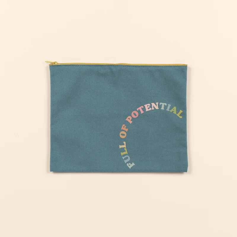 Dollface Pouch - 4CP Pigment Dyed Canvas