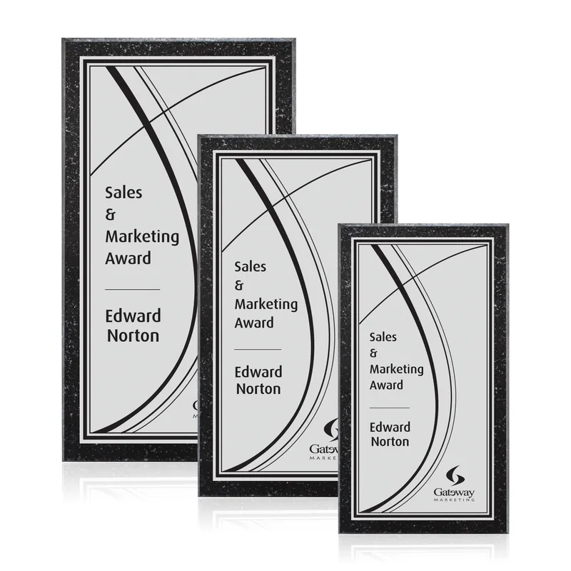 Baltimore/Everett Plaque - Silver/Tall