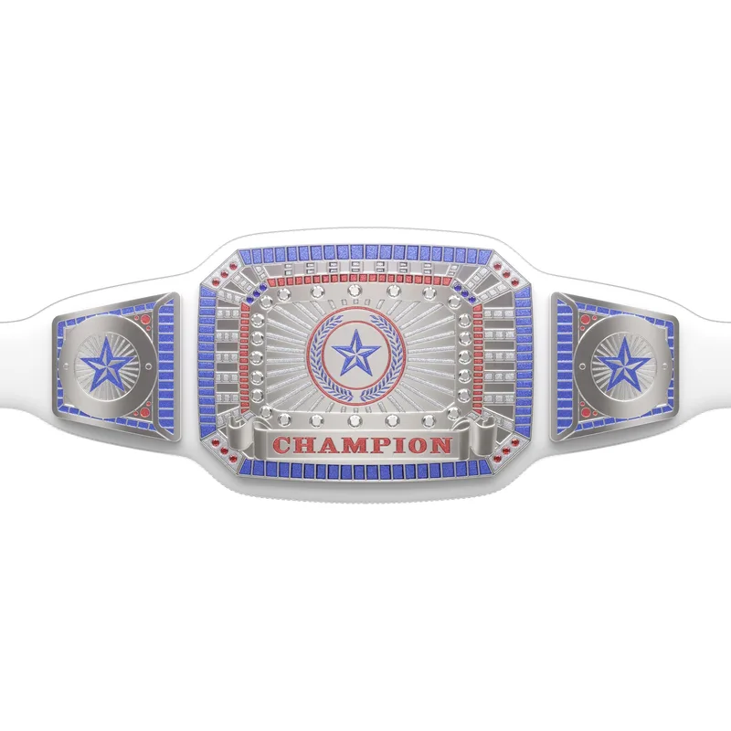 Vibraprint® Ultimate Championship Belt in White view 2