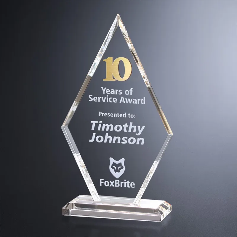 Crosby Diamond Years of Service 7"