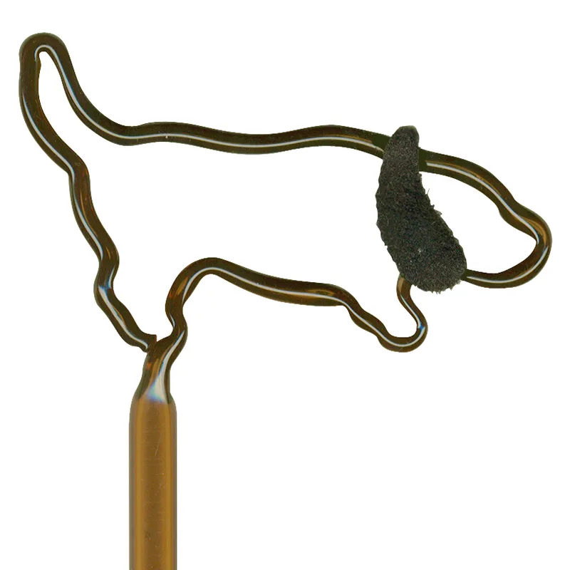 Dog Basset Hound with Ears Inkbend Standard, Bent Pen