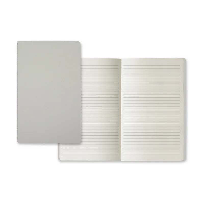 Castelli Prisma Medio Saddle Stitched Lined Ivory Page Journal view 2