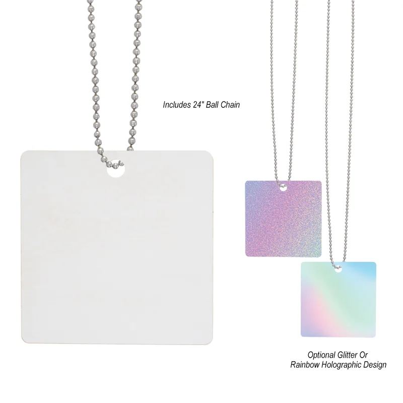 Acrylic Charm - Square view 3