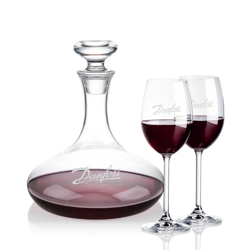 Decanter & 2 Wine