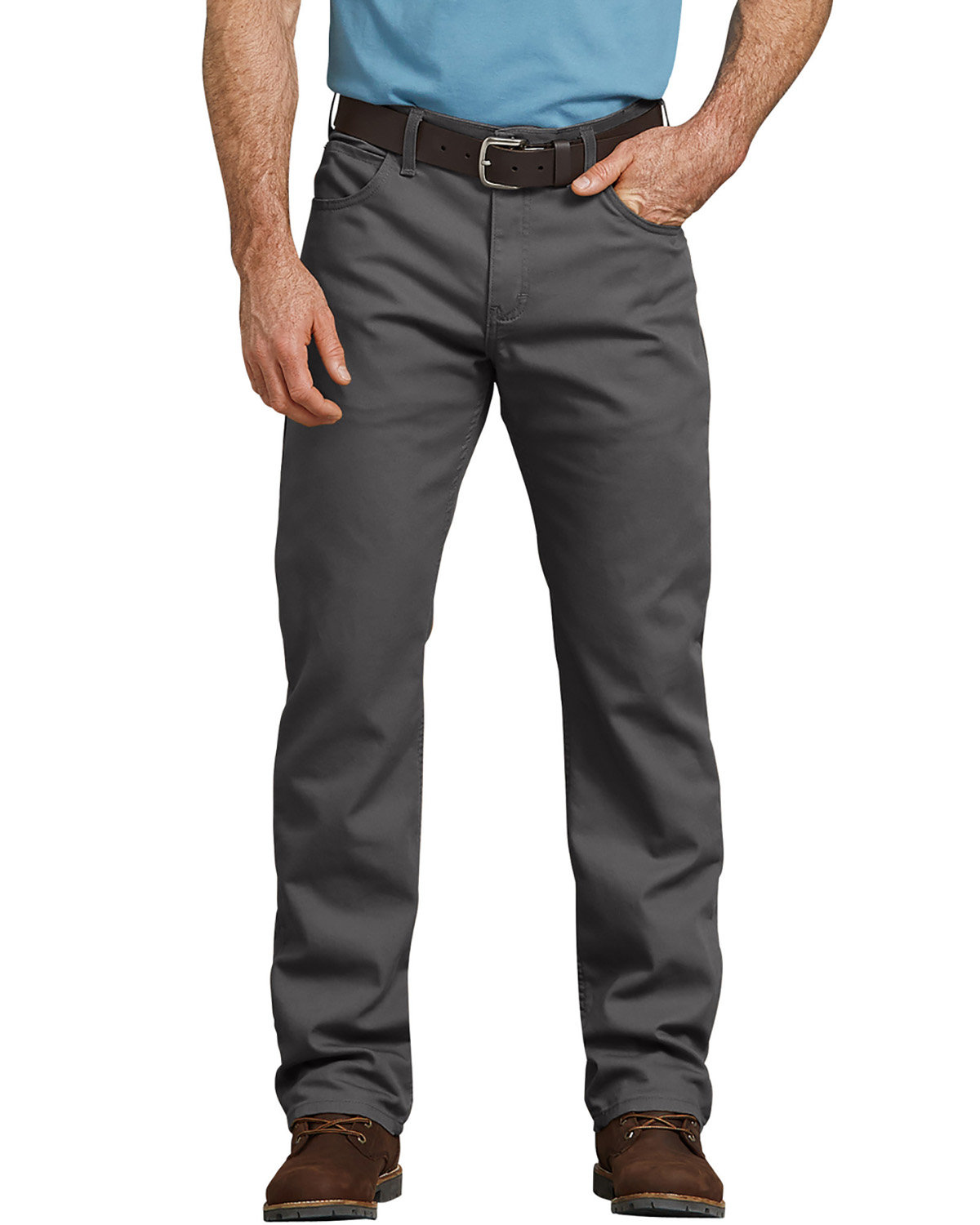 Williamson-Dickie Mfg Co Men's FLEX Regular Fit Straight Leg Tough Max™ Duck 5-Pocket Pant