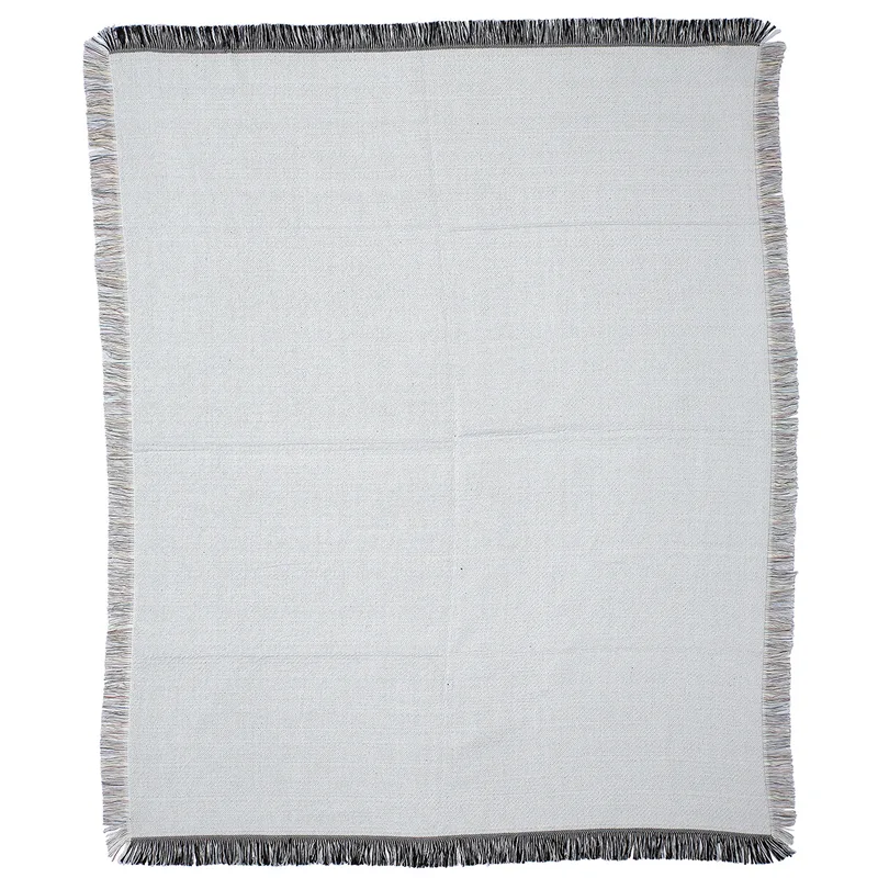 Fringed Woven Tapestry 50" x 60" 500GSM - Full Color view 2