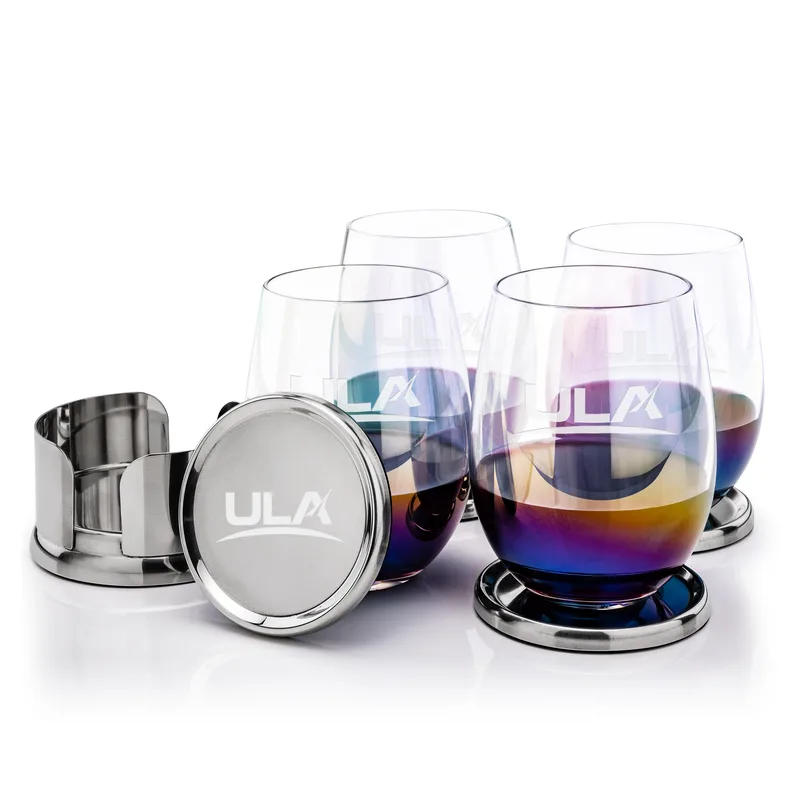 Coaster Stemless Set
