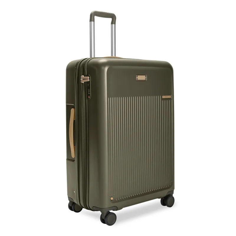Briggs & Riley Sympatico 3.0 Large Expandable Spinner Luggage - Olive