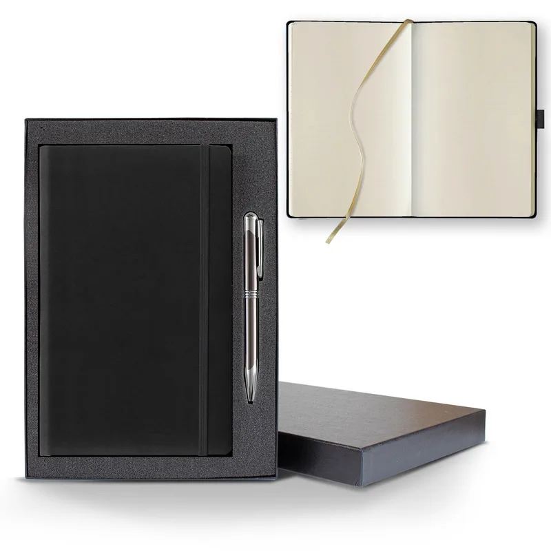 Castelli Tucson Medio Blank Ivory Page Journal Gift Set view 2