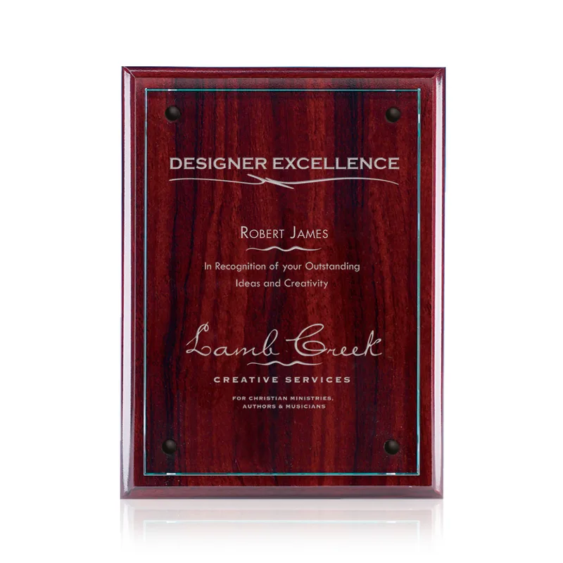 Starfire Crystal, Rosewood, Rosewood 9" x 12"