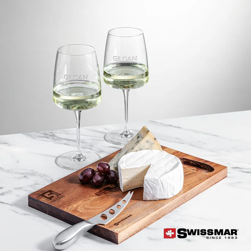 Swissmar® Acacia Board & Wine Set