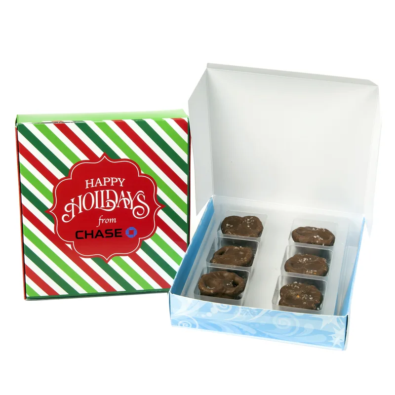 Sea Salt Caramel Pretzel Gift Box (12 Piece)