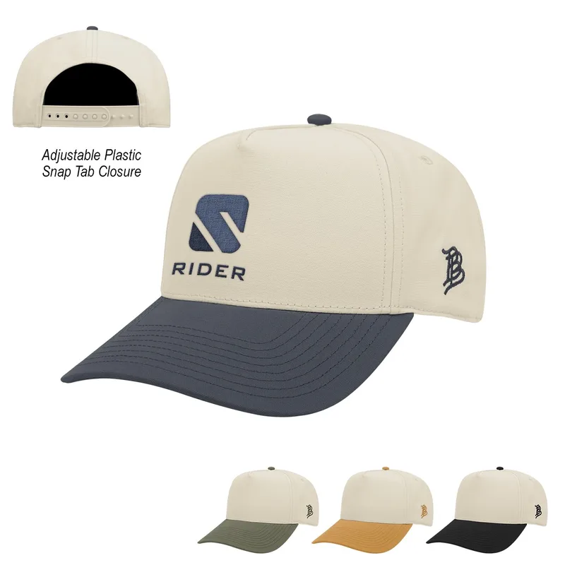 Branded Bills Bare Curved Two-tone Canvas Cap view 2
