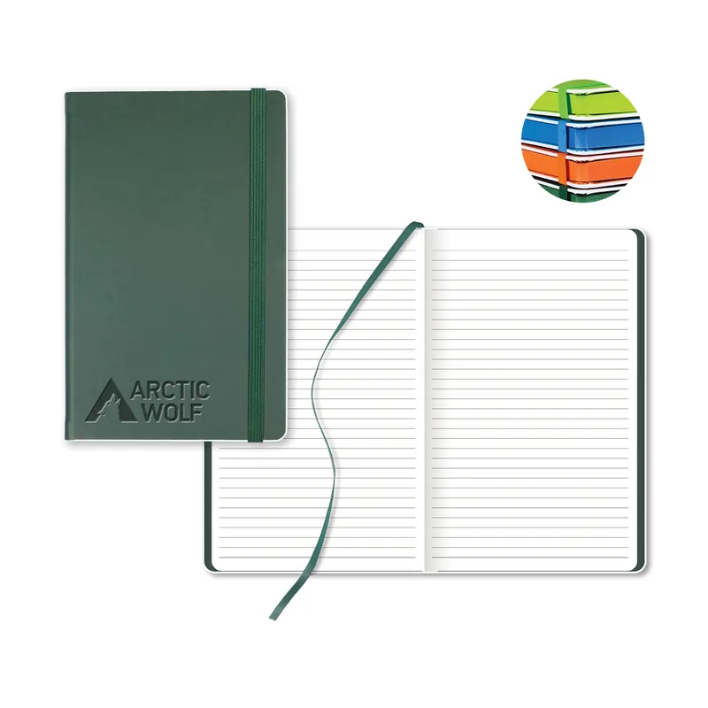 Castelli Color Laser Medio Lined White Page Journal view 5