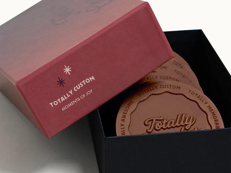 Delightful 2-Tiered Gift Tower with Luxury Custom Packaging view 4