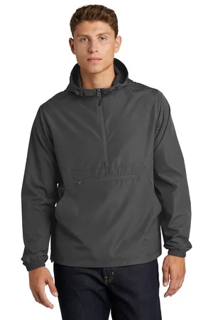 Sport-Tek ® Packable Anorak. view 3