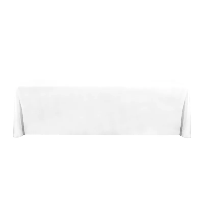 8' Standard Table Throw (Full-Color Front Only) view 2