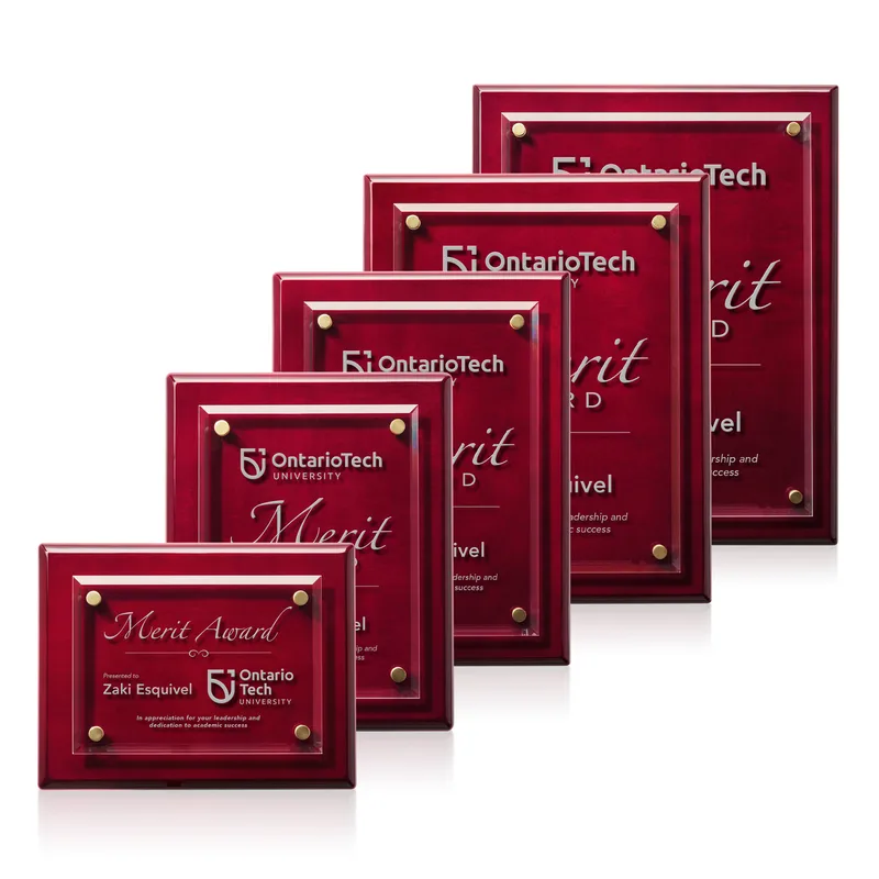 Deep Etch, Rosewood / Gold